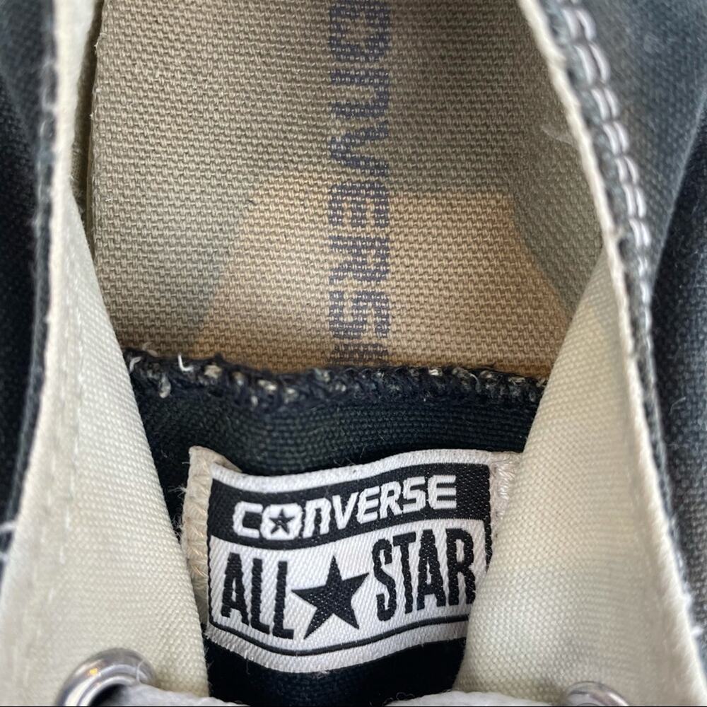 Unisex Gray Converse All Star W9 M7 - Picture 6 of 10